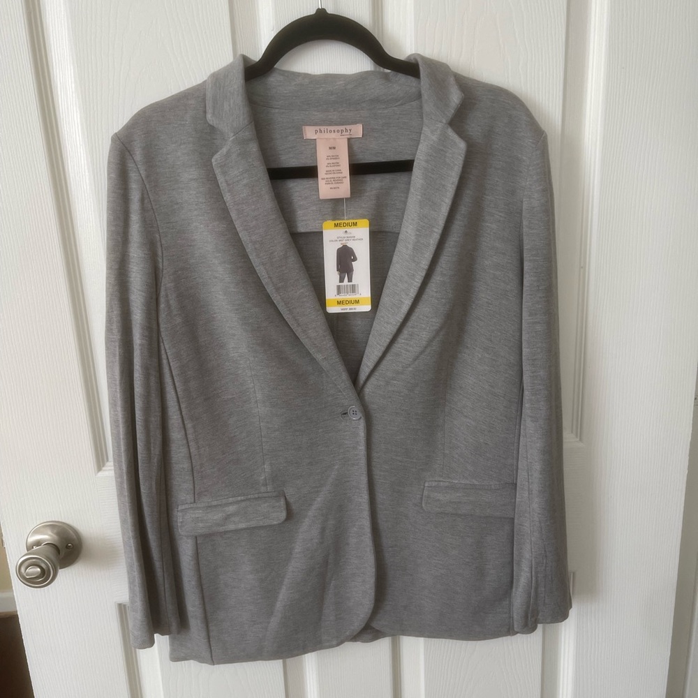Grey work blazer NWT